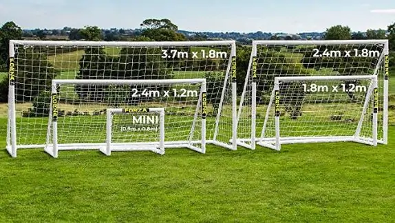 soccer goals all sizes