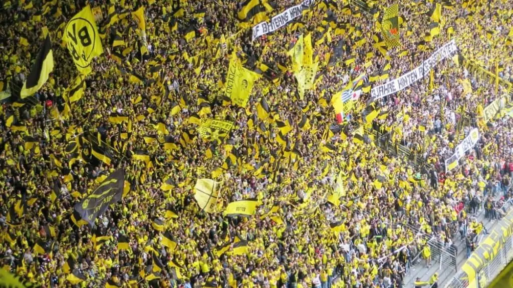 Soccer fans Borussia Dortmund 