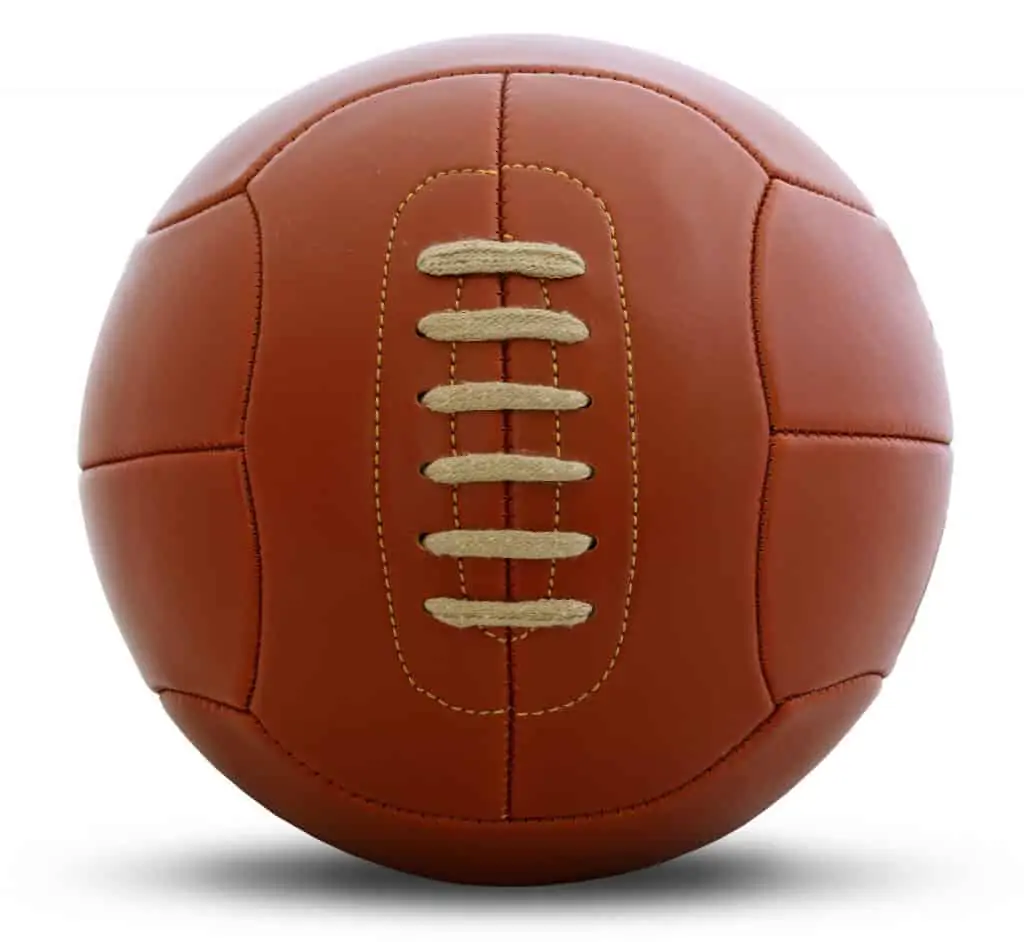 vintage football ball