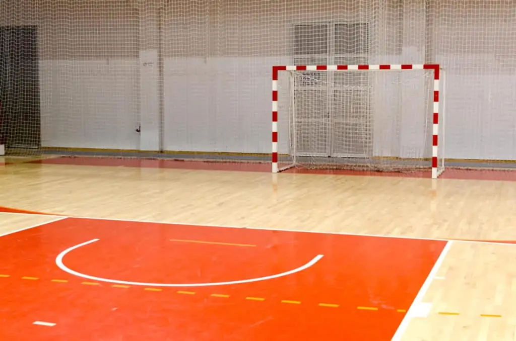 Indoor Soccer Court and Goal - Futsal