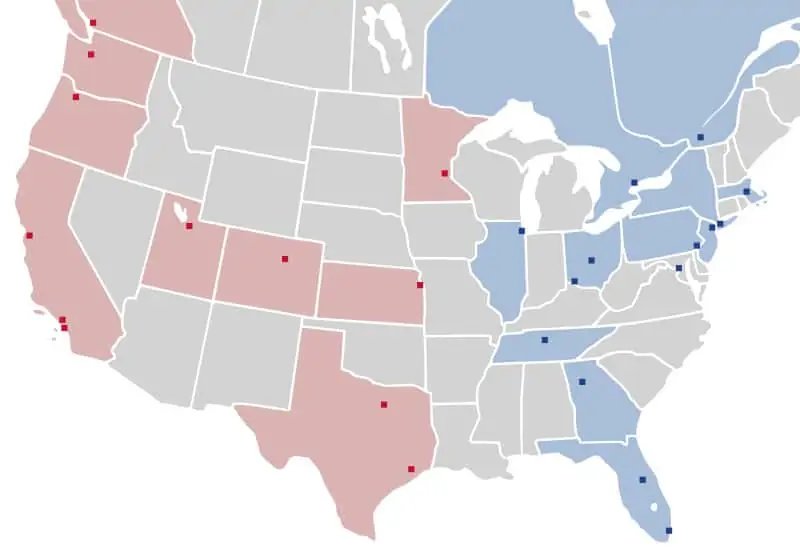 MLS Teams Map_of_USA_and_Canada