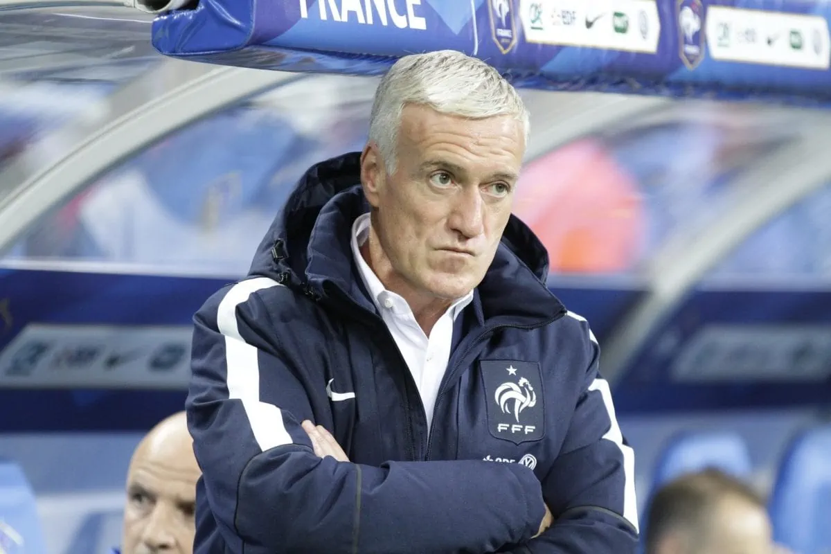 FRANCE Paris Didier Deschamps manager of the French national soccer team France and Germany at the Stade de France in Paris on November 13 2015. ○ Soccer Blade