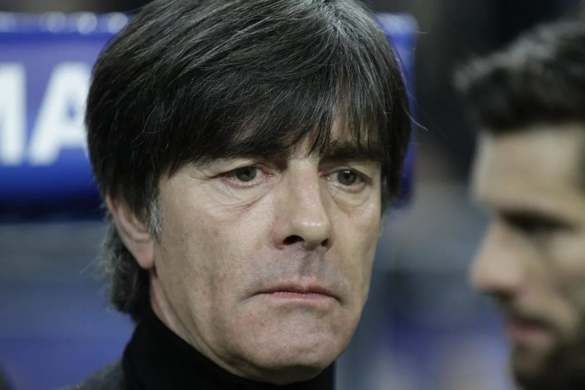 FRANCE Paris Joachim Loew manager of the German national soccer team France and Germany at the Stade de France in Paris on November 13 2015 ○ Soccer Blade