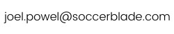 email address ○ Soccer Blade