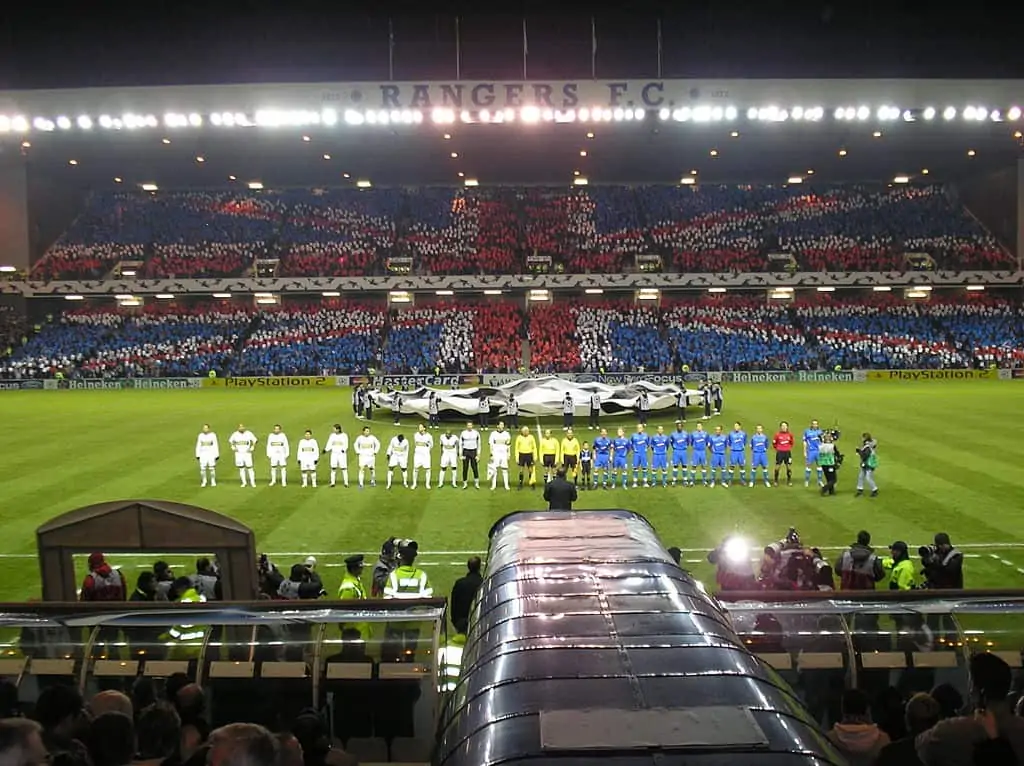 Ibrox Stadium Glasgow Rangers v InternazionaleMilan 2005