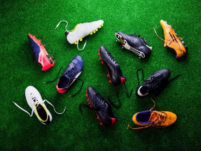 12 different styles of soccer cleats