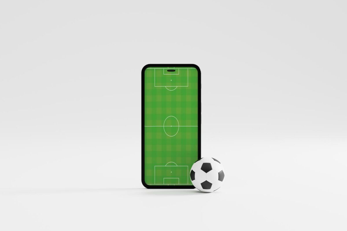 Mobile football soccer. Online sport bet play match. Online soccer game with live mobile app. ○ Soccer Blade
