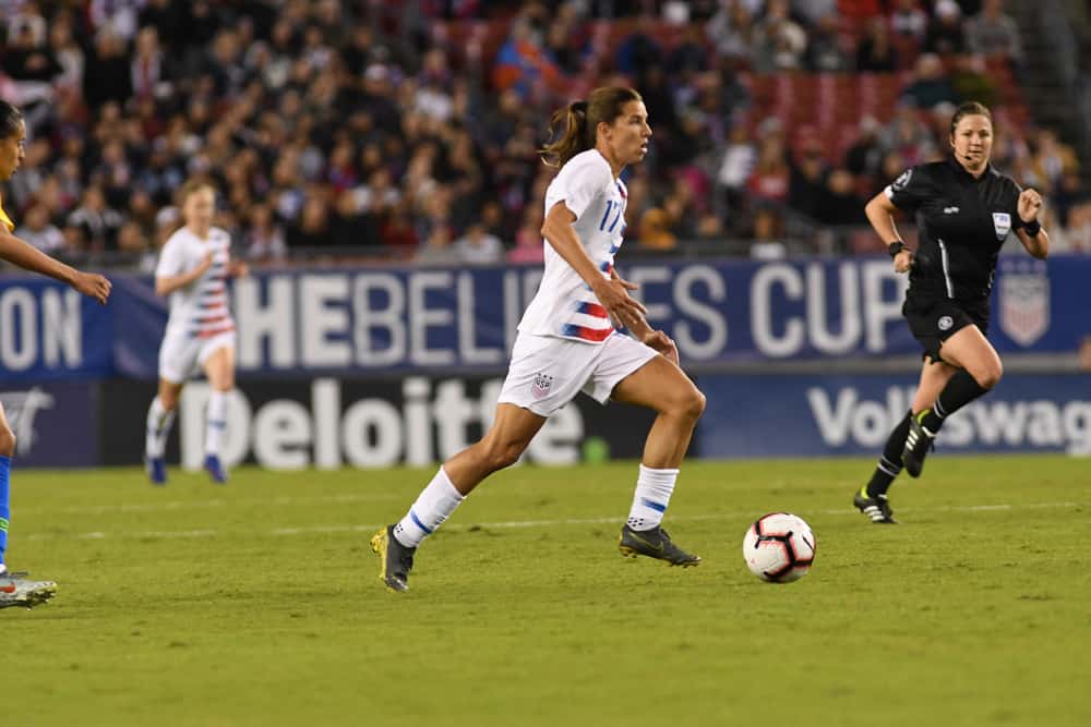 SheBelieves Cup Final with USA vs Brazil at Raymond James Stadium in Tampa Florida on March 5 2019. Photo Credit Marty Jean Louis