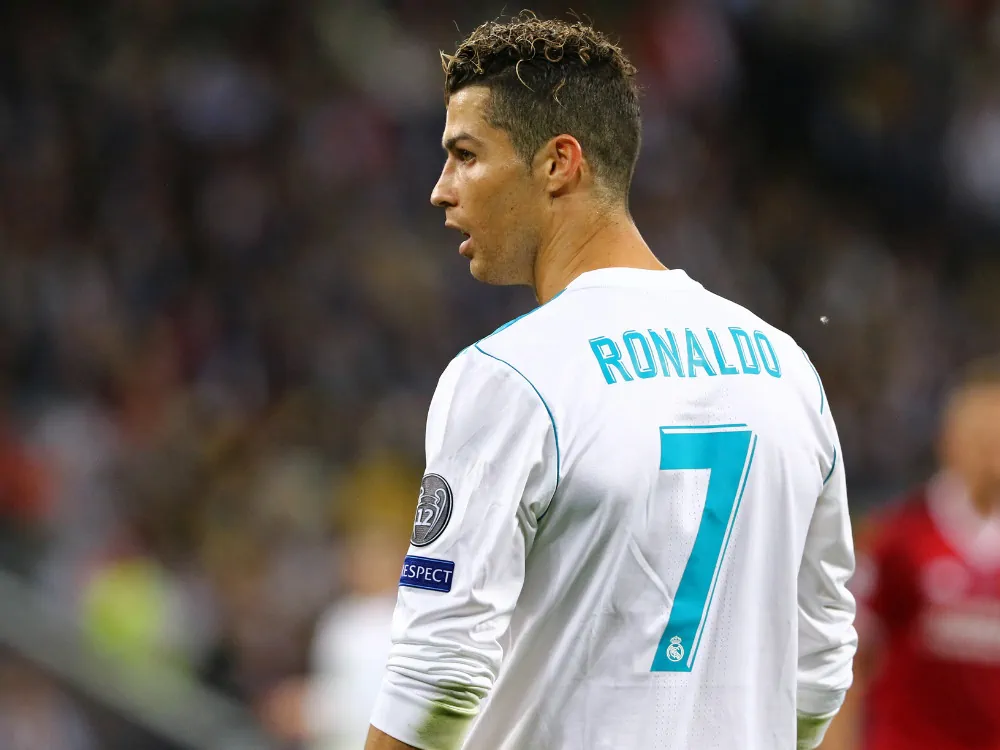 Real Madrid player Cristiano Ronaldo during the UEFA Champions League Final 2018