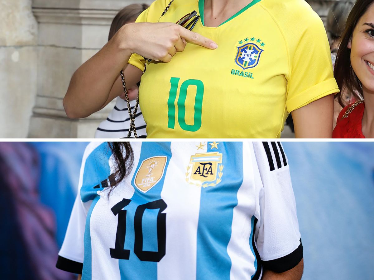Brazil and Argentina ○ Soccer Blade