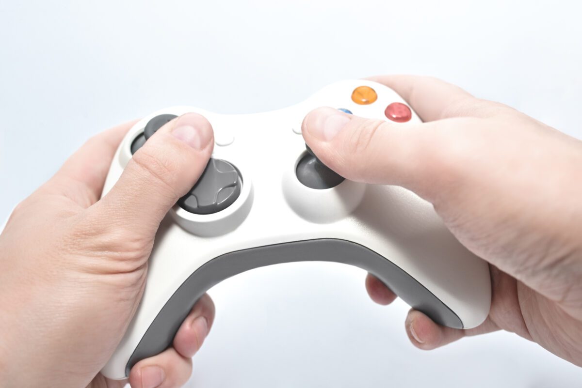 Player using an Xbox controller ○ Soccer Blade